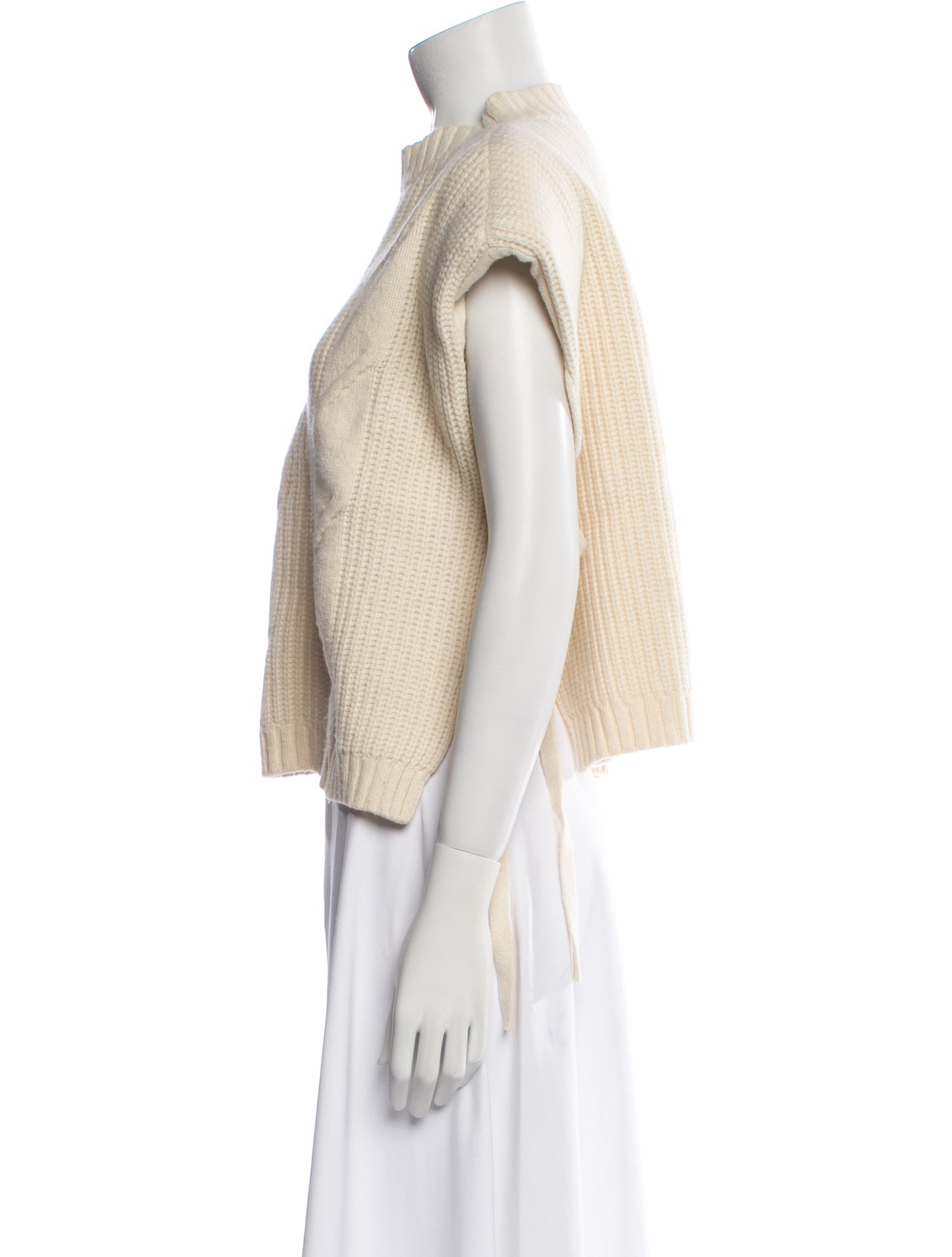 Federica Tosi Wool Mock Neck Sweater