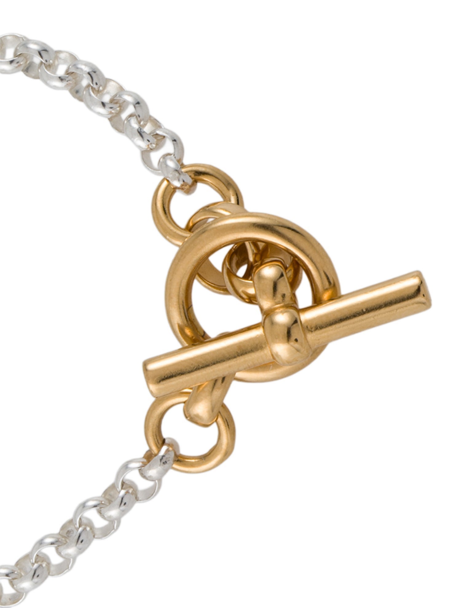 Tilly Sveaas Two-Tone Chain Link Toggle 'Belcher' Bracelet