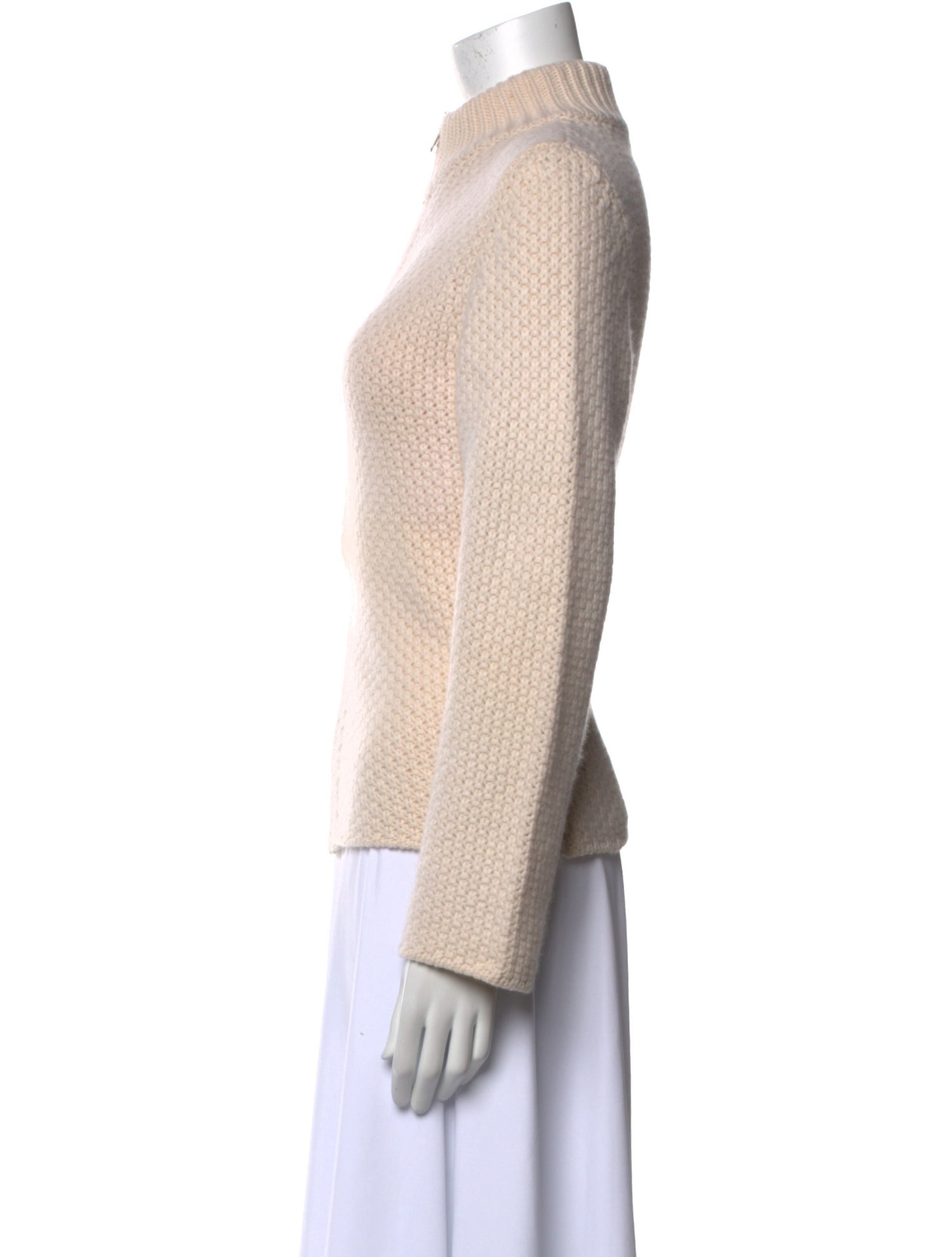 Fedeli Cashmere Mock Neck Sweater
