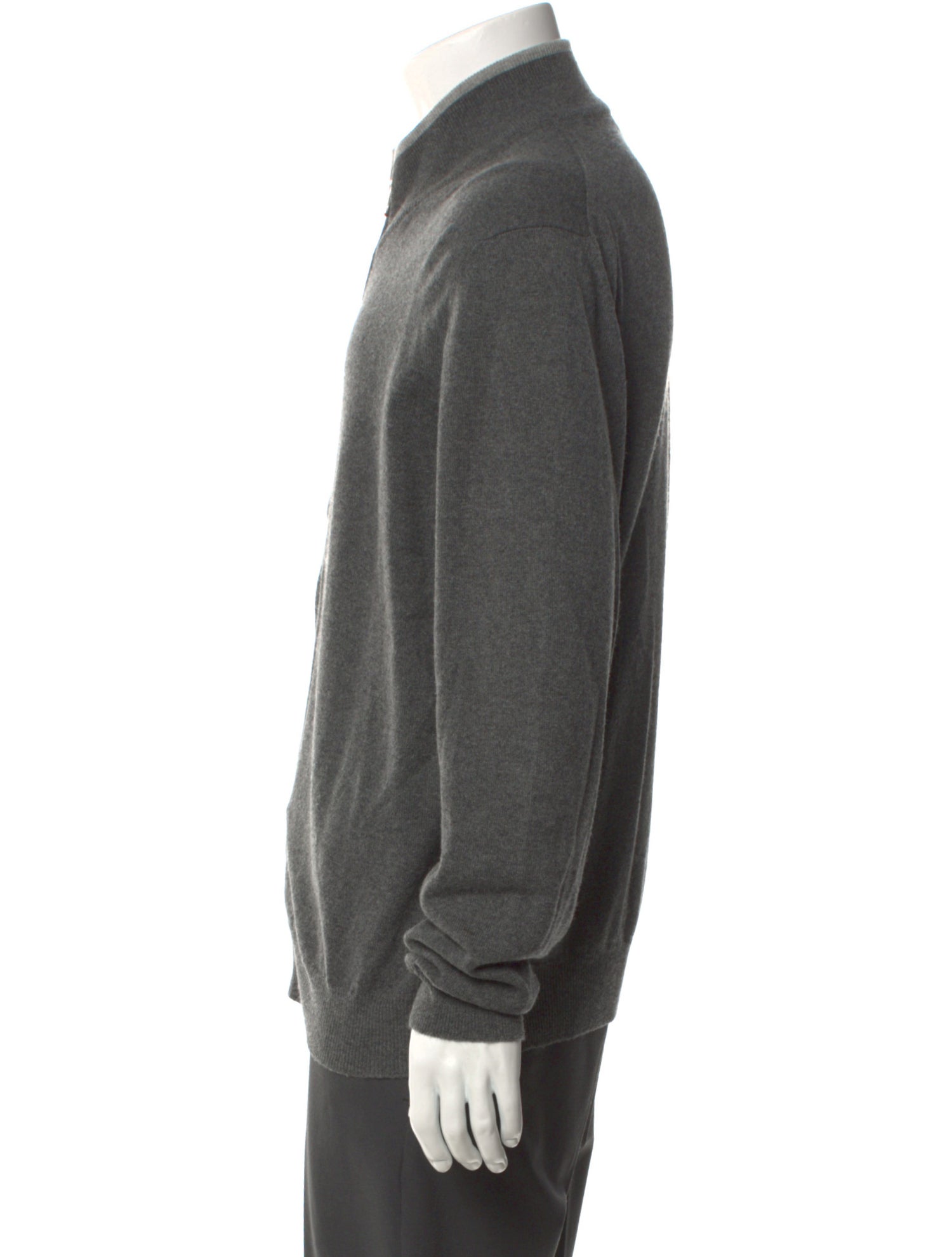 Fedeli Cashmere Turtleneck Cardigan