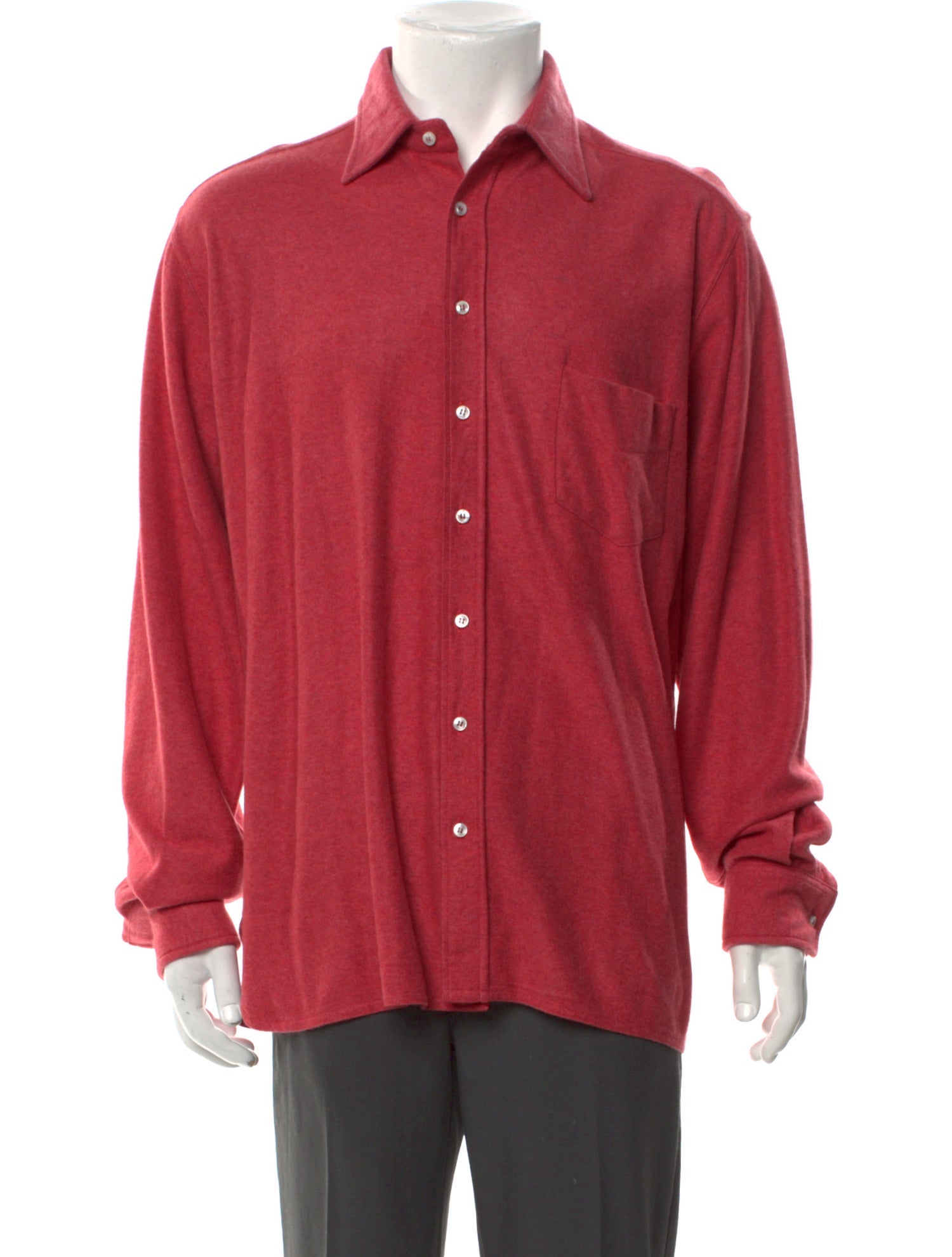 Fedeli Cashmere Collar Polo Sweater