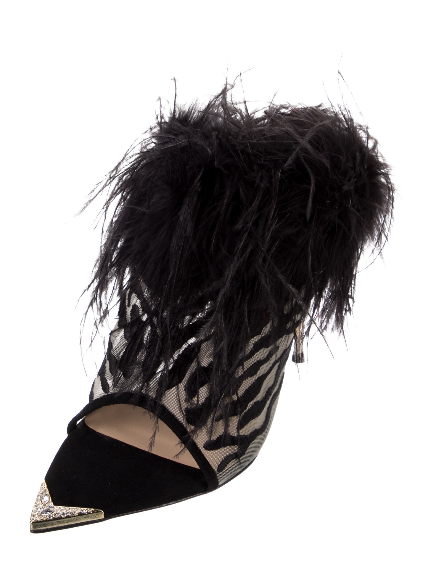 Femmes Sans Peur Mesh Animal Print Espadrilles