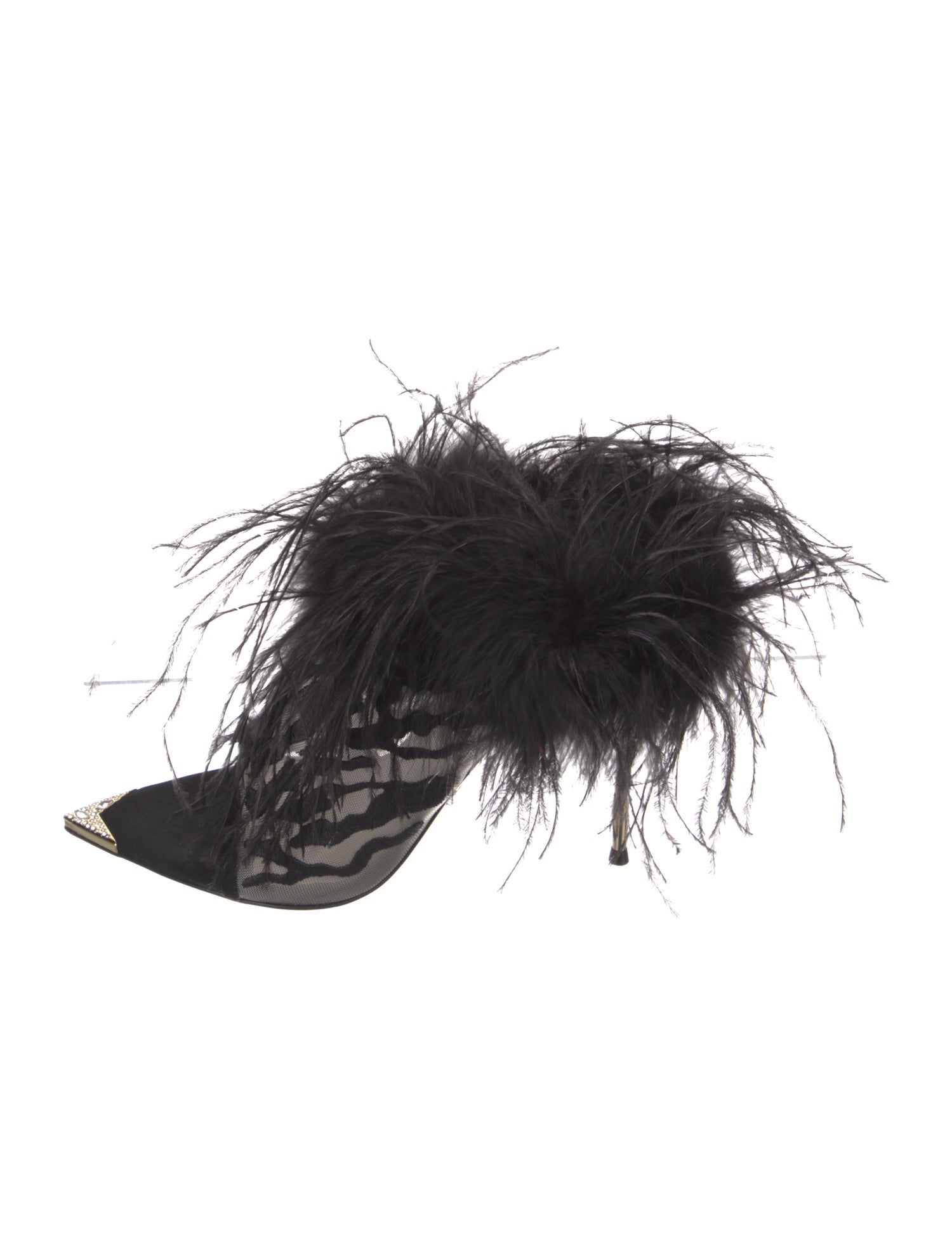 Femmes Sans Peur Mesh Printed Sandals