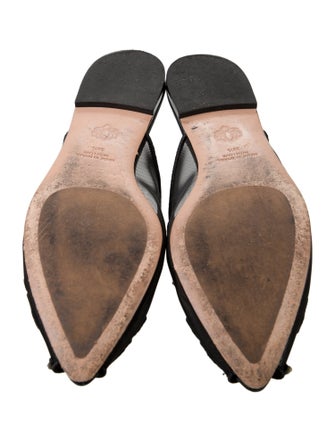 Femmes Sans Peur Mesh Patterned Mules