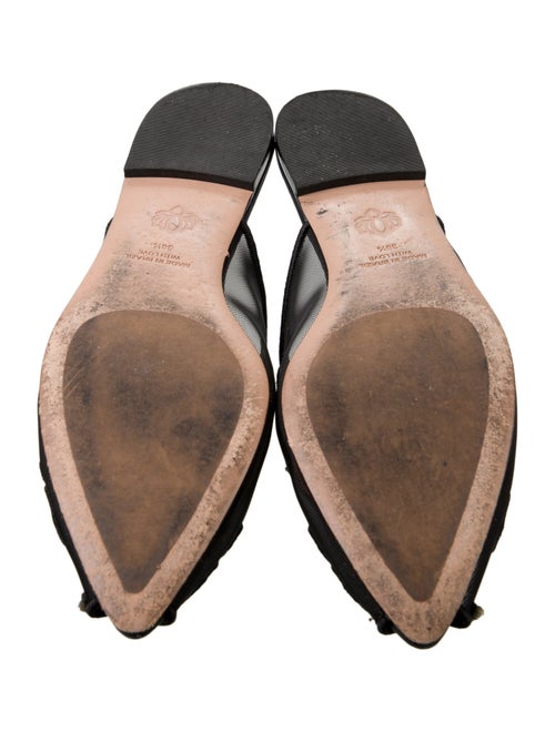 Femmes Sans Peur Mesh Patterned Mules