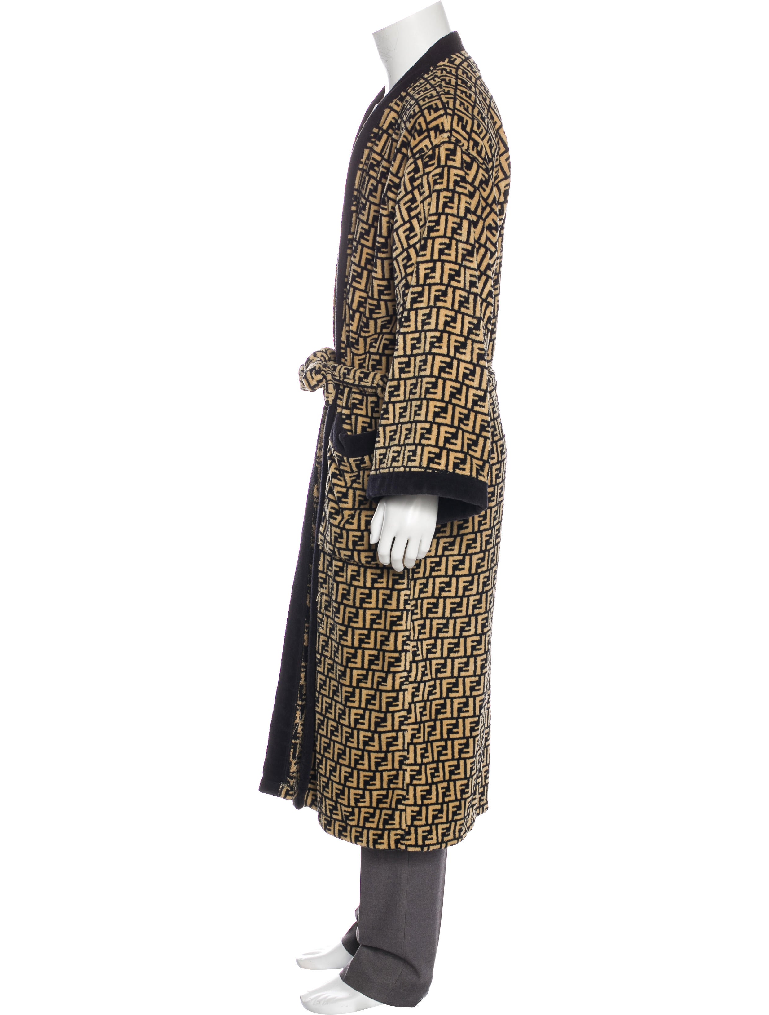 Fendi Zucca FF Logo Robe