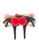 Fendi Mink Fur Pom-Pom Sandals