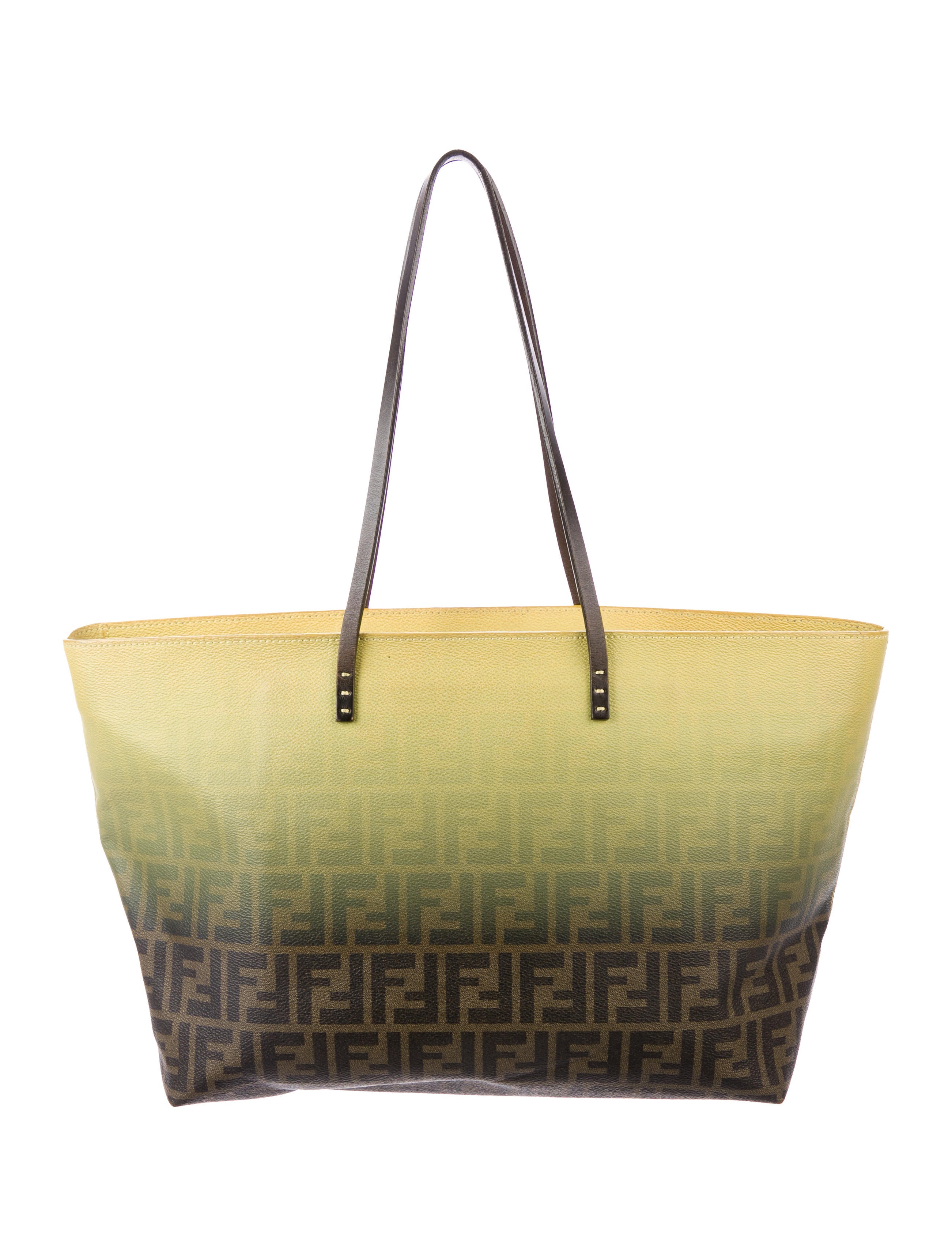 fendi ombre zucca tote
