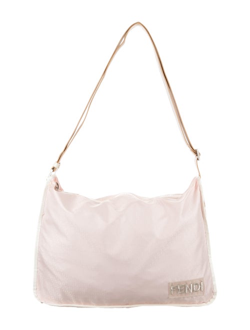 Fendi Nylon Shoulder Bag Pink