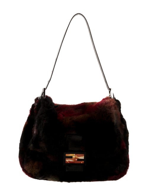 Fendi Fur Mama Forever Bag Black