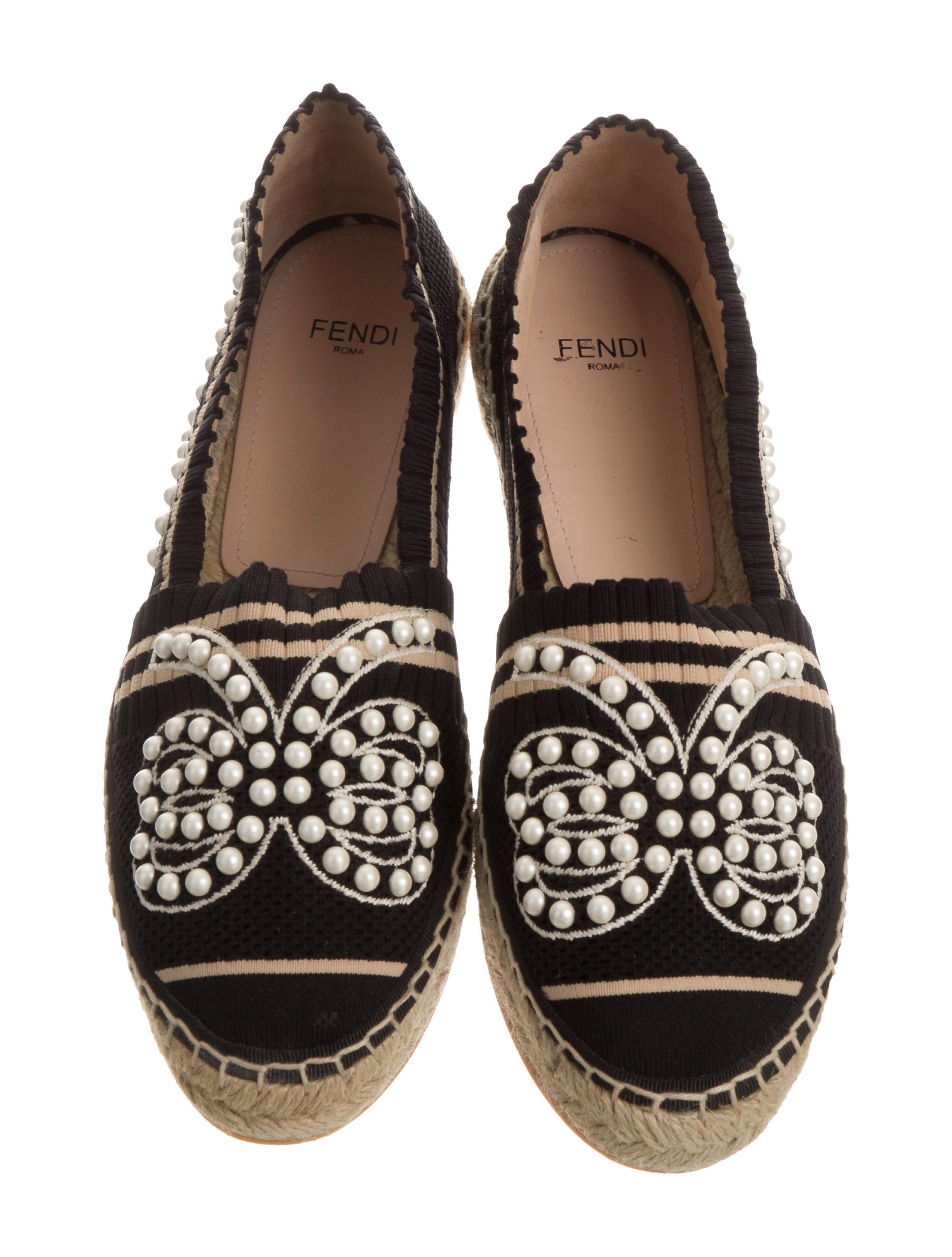 fendi rockoko espadrilles