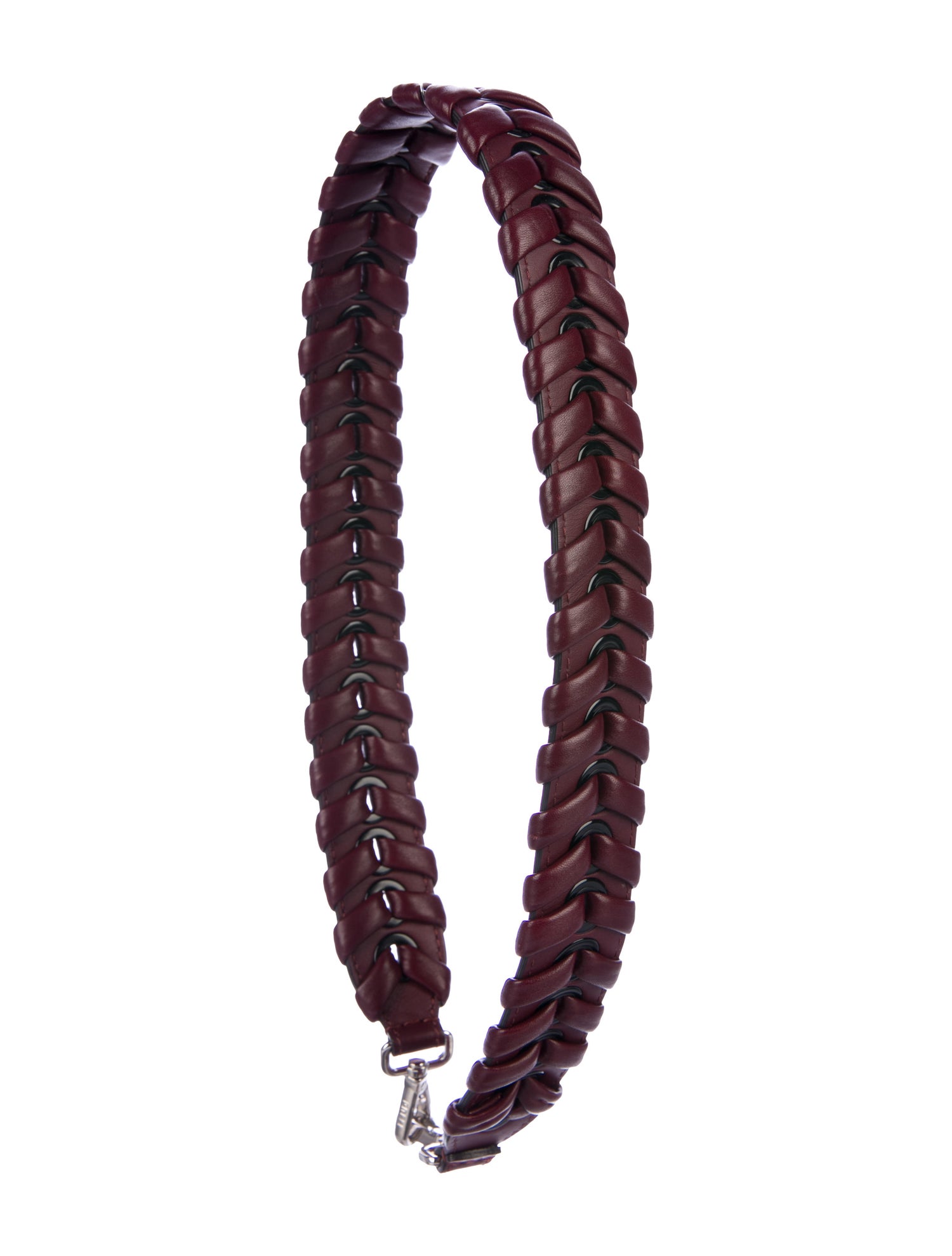 Fendi Leather Whipstitch Shoulder Strap Accessories FEN123189 The
