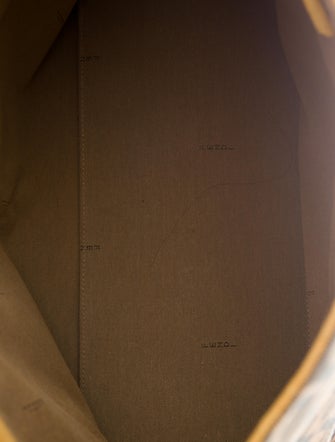 Fendi Zucca Canvas Buckle Strap Large Hobo