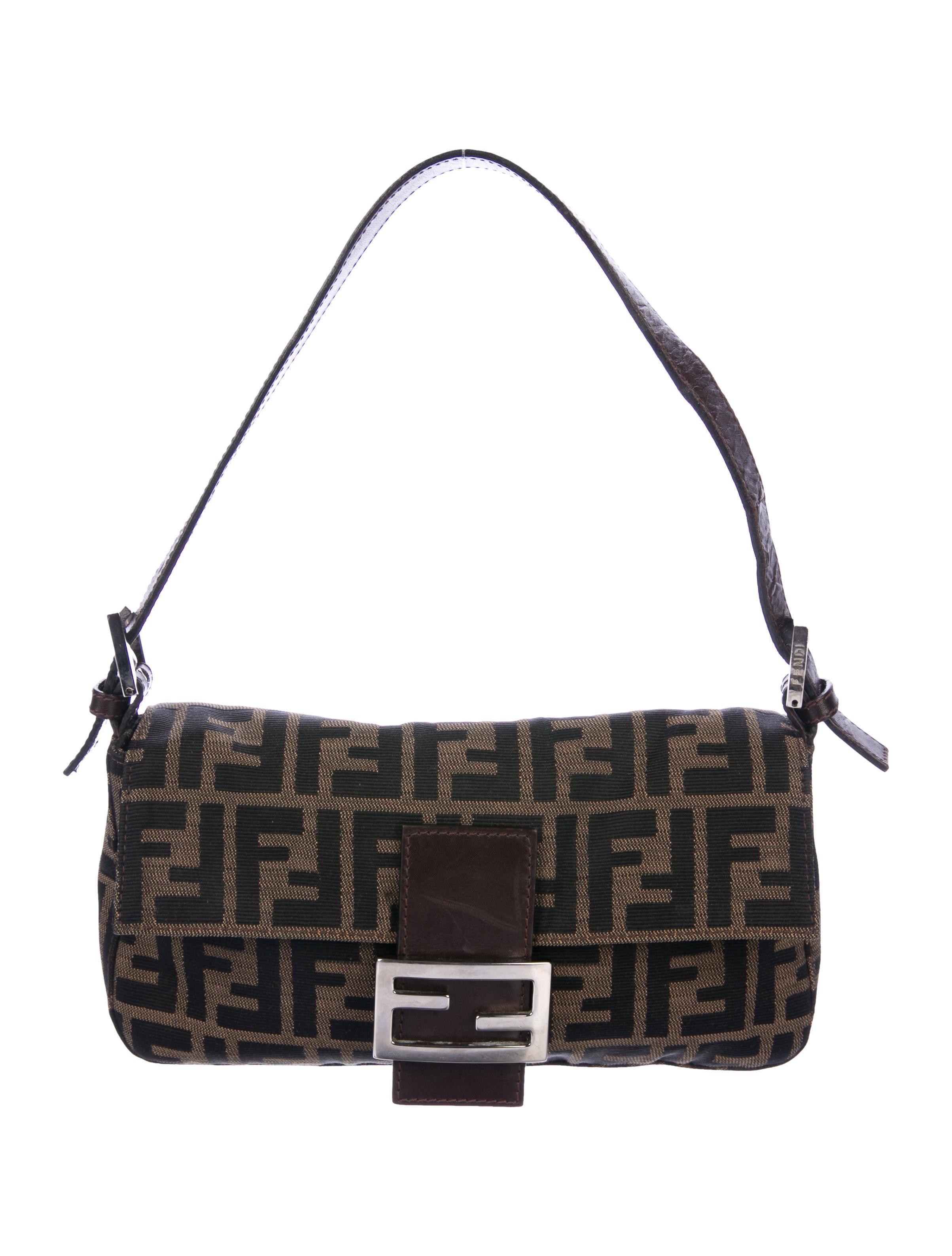 Fendi Zucca Baguette Bag