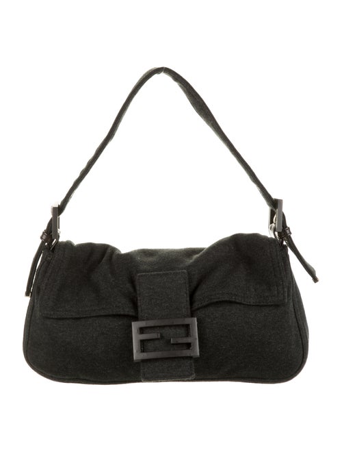 Fendi Jersey Knit Baguette black