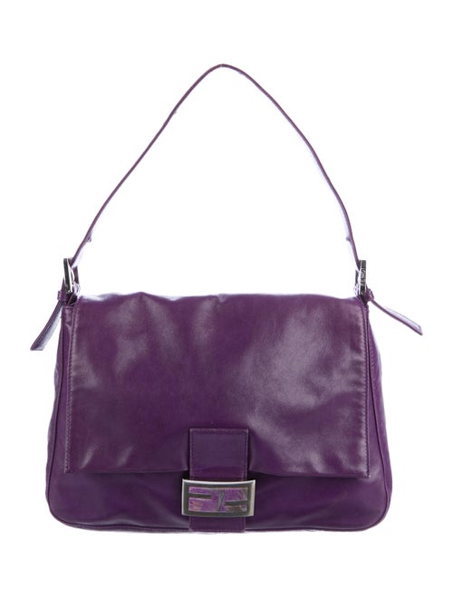 Fendi Leather Mama Forever Bag Violet