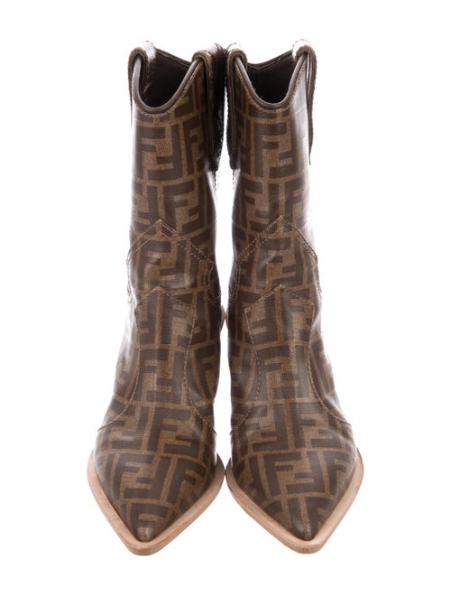 Fendi Zucca Cutwalk Boots
