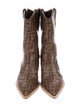 Fendi Zucca Cutwalk Boots