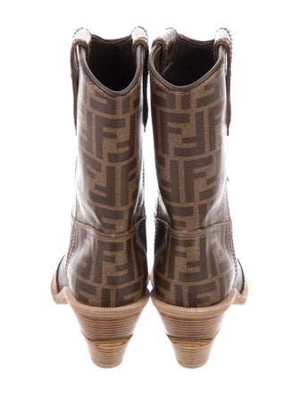 Fendi Zucca Cutwalk Boots