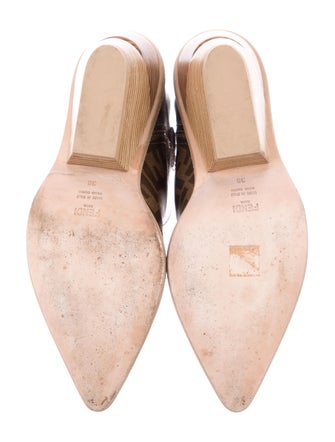 Fendi Zucca Cutwalk Boots