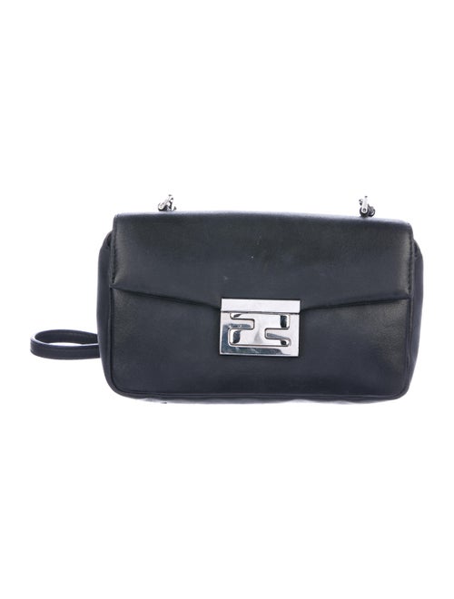 Fendi Nappa Micro Baguette Black