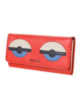 Fendi Leather Robot Wallet