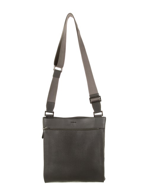 Fendi Elite Messenger Bag Grey