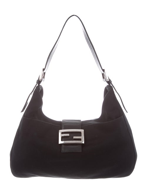 Fendi Cotton Mamma Baguette Black