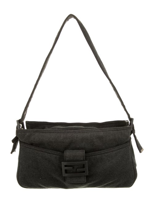 Fendi Cotton Mamma Baguette grey