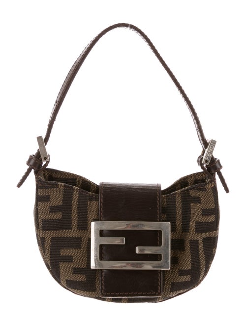 Fendi Micro Zucca Baguette brown