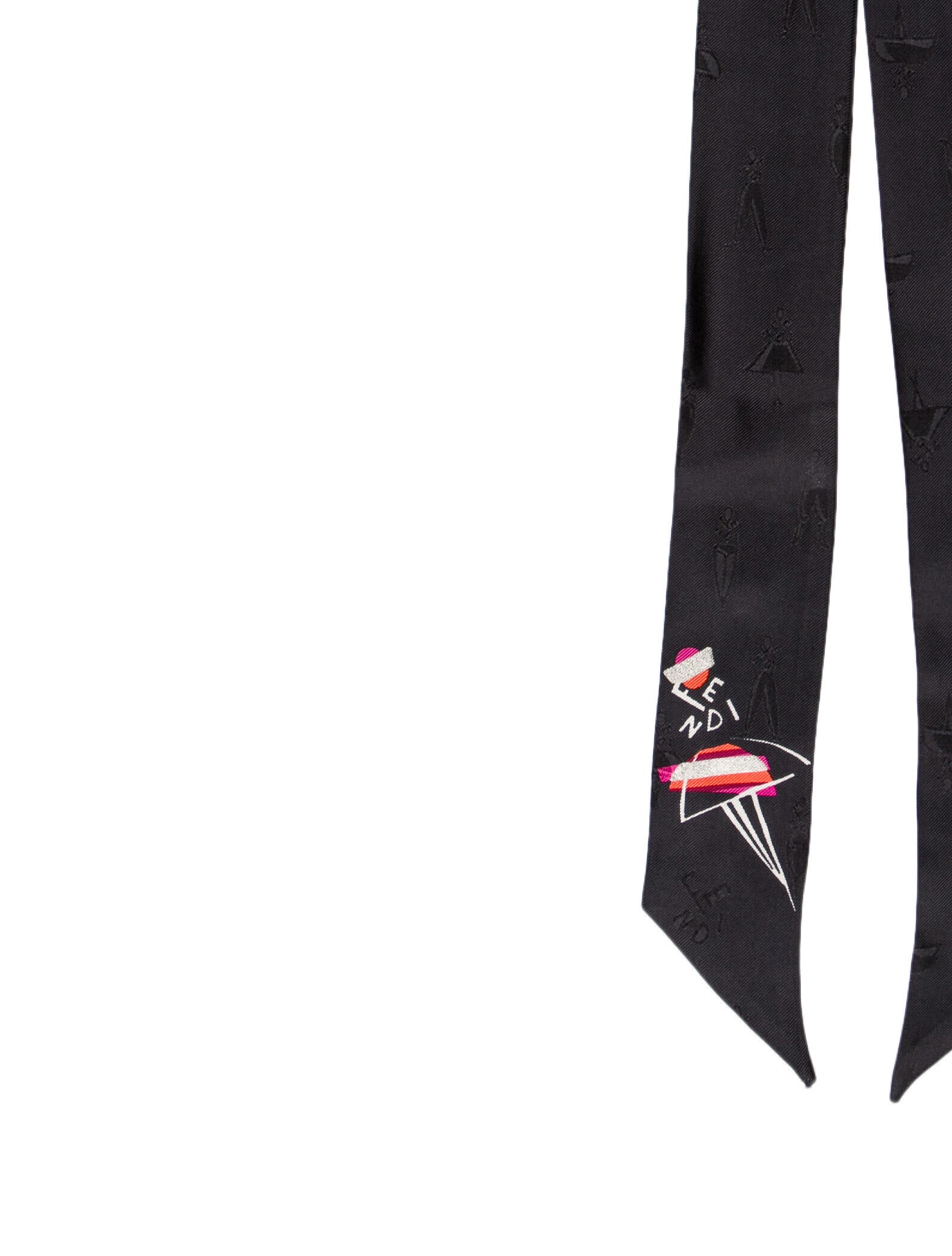 karl loves fendi scarf