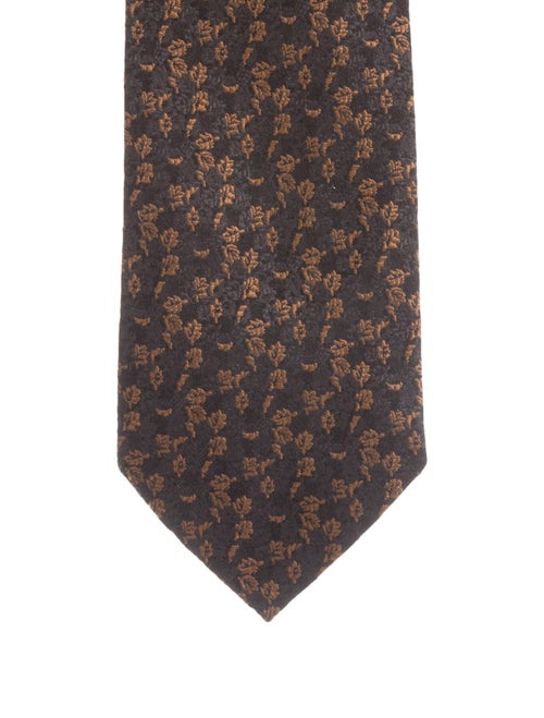 Fendi Vintage Silk Tie black
