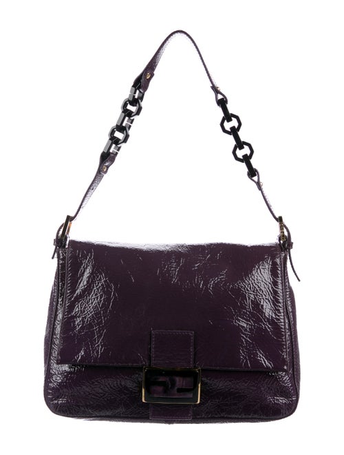 Fendi Leather Mama Forever Bag Purple