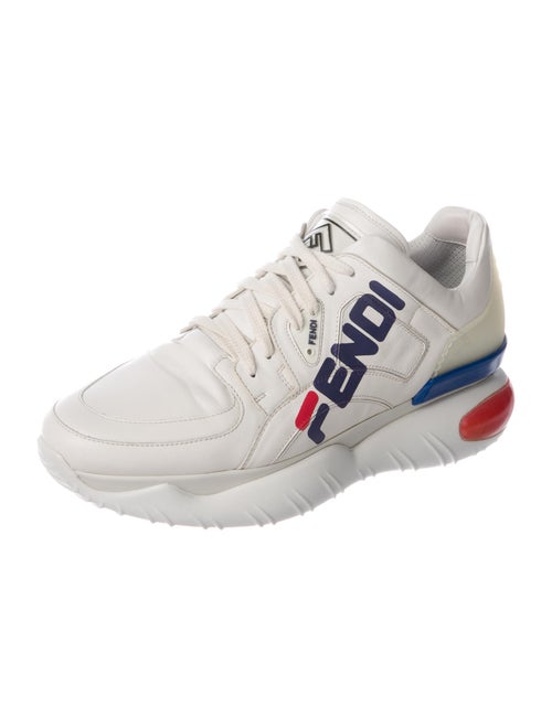 Fendi x Fila Mania Leather Sneakers Shoes FEN140701