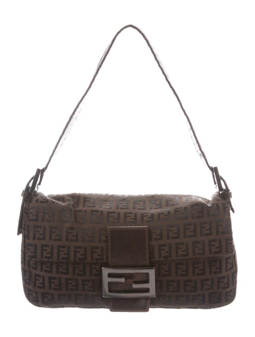 Fendi Zucchino Baguette Brown