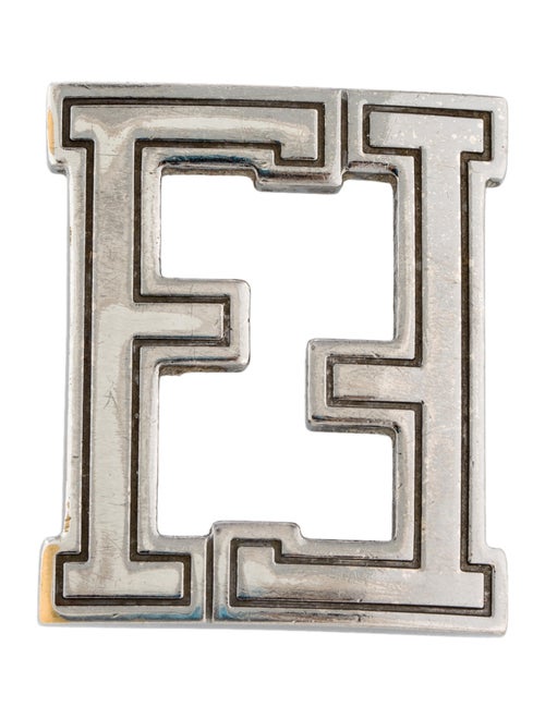 Fendi FF Buckle silver