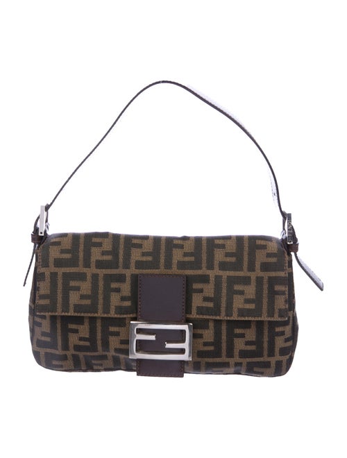 Fendi Zucca Baguette Brown