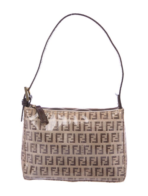 Fendi Glazed Zucchino Mama Baguette Brown