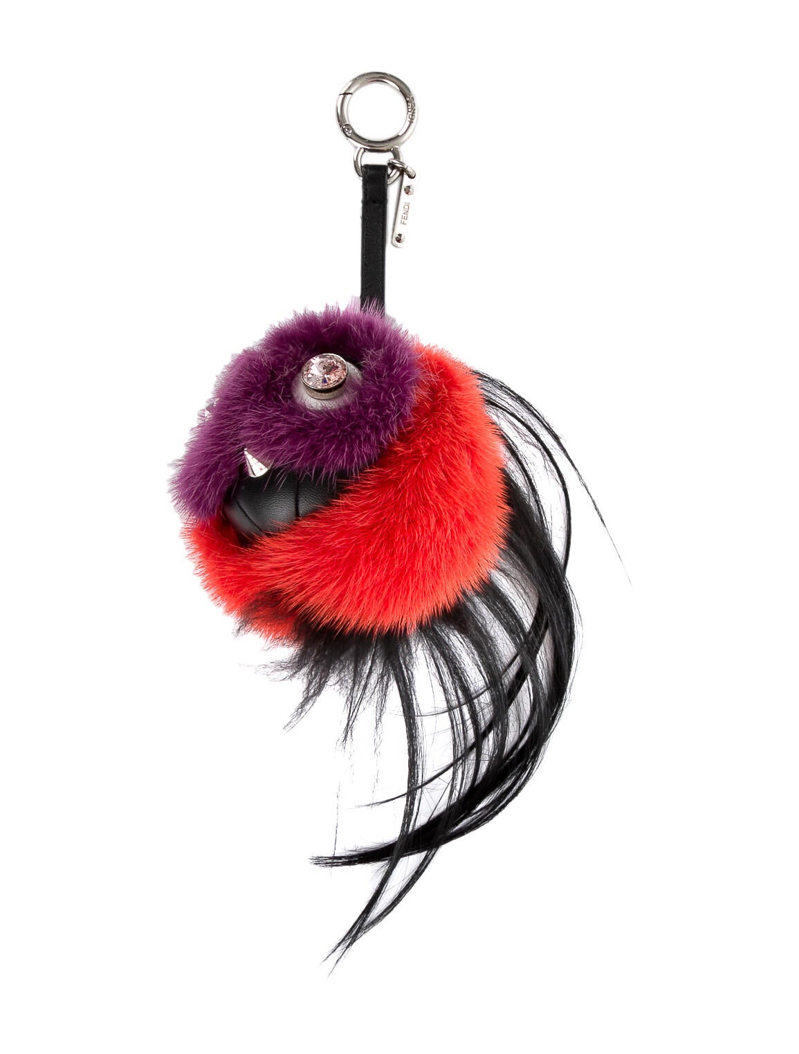 fendi monster keychain