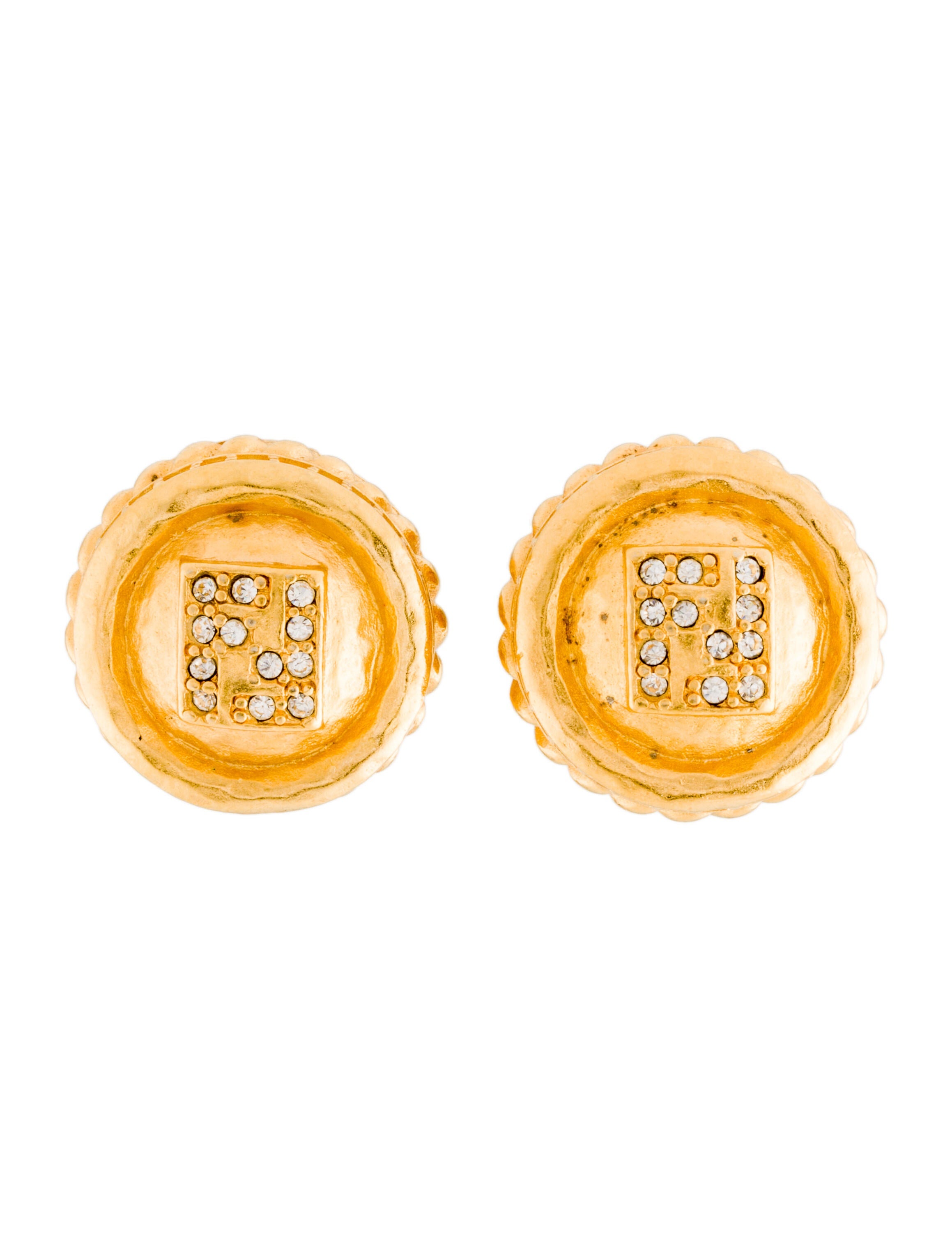 fendi earrings studs