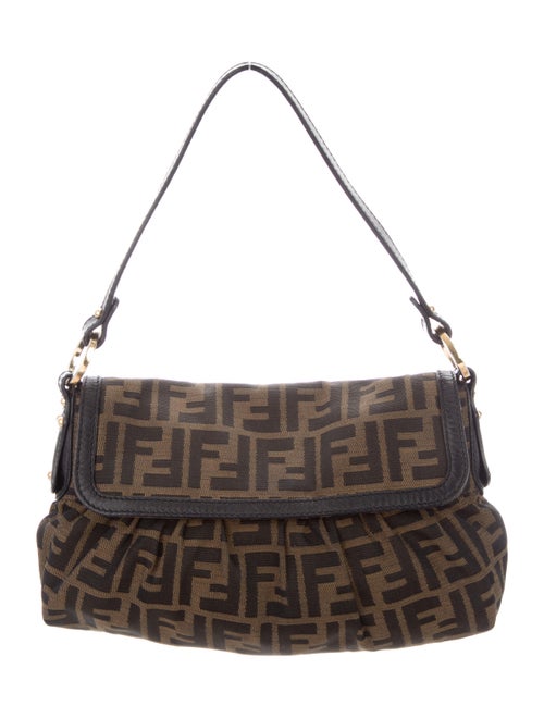 Fendi Zucca Small Chef Bag Brown