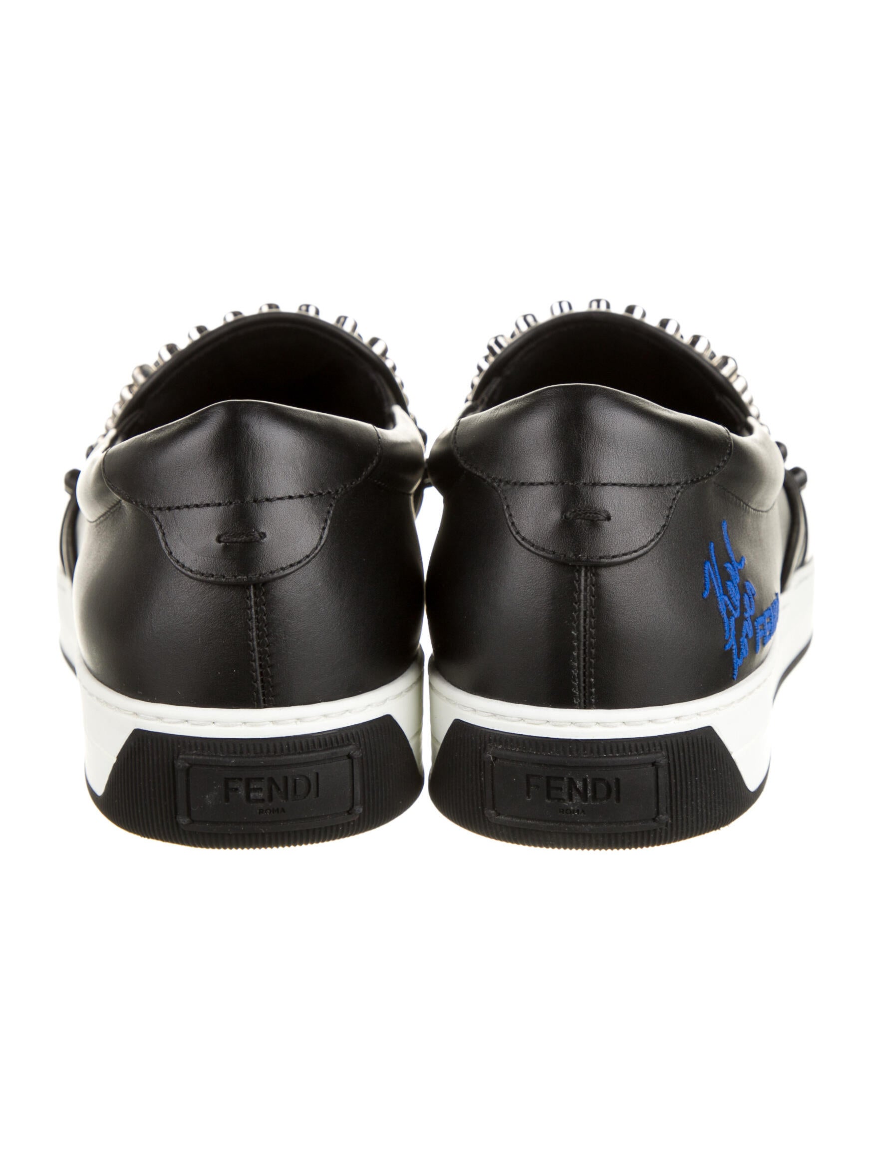 fendi studded sneakers
