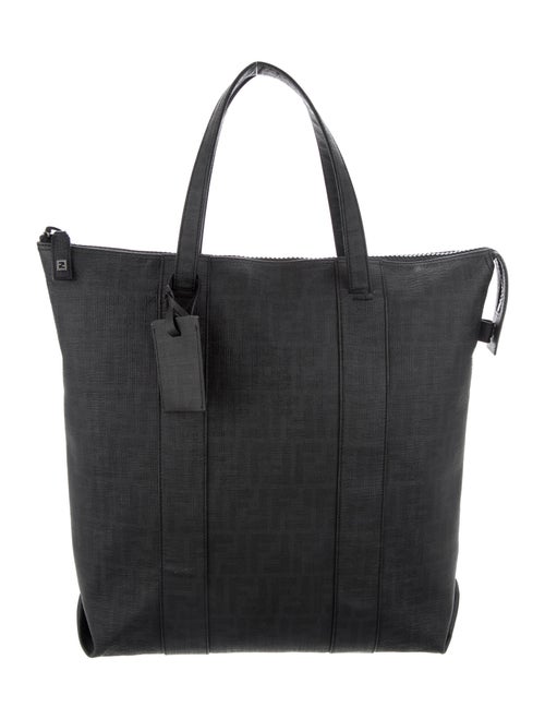 Fendi Zucca FF Tote Bag Black