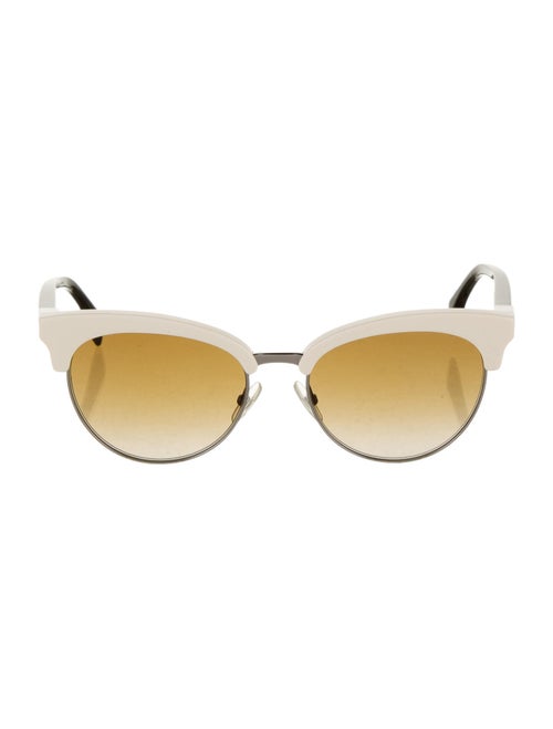 Fendi Gradient Cat-Eye Sunglasses brown