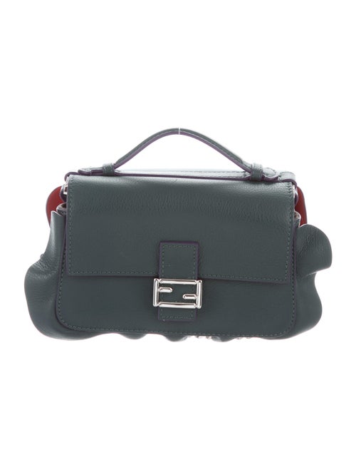 Fendi Micro Double Baguette Bag Green