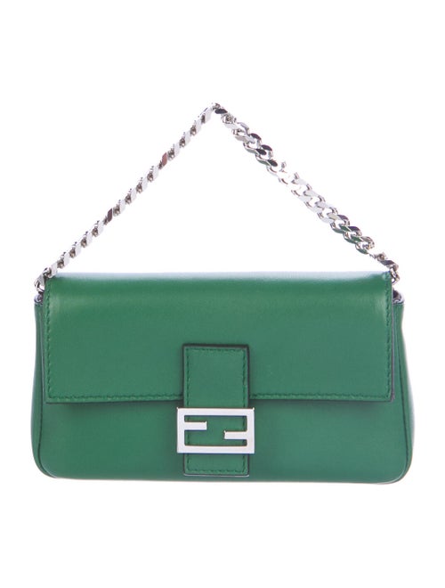 Fendi Micro Baguette Bag Green