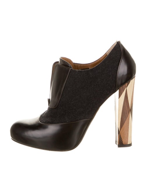 Fendi Leather Boots Black