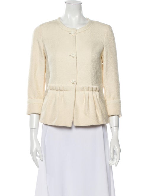 Fendi Fleece Wool Evening Jacket Wool