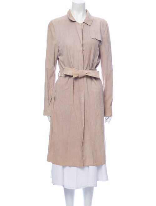 Fendi Suede Trench Coat