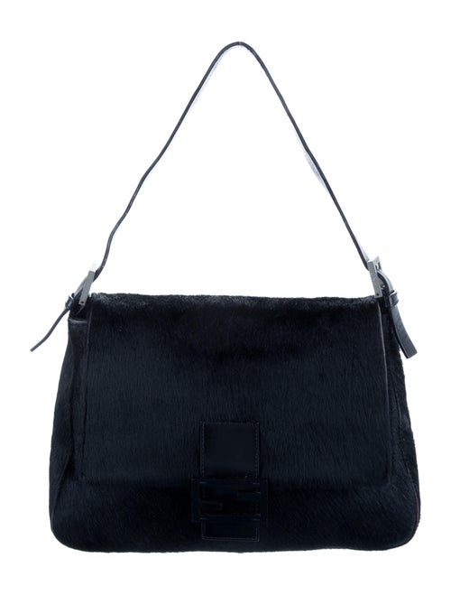 Fendi Ponyhair Mama Forever Bag Black
